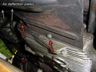 deflection plates