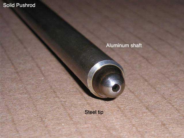 aluminum pushrod